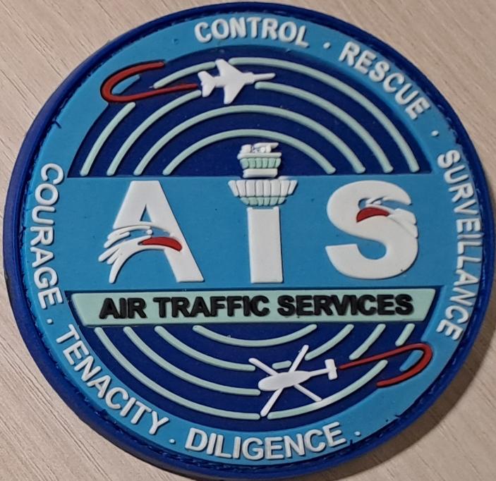 ВВС ВКС Авиация Служба воздушного движения Индия Нашивка Шеврон 3д