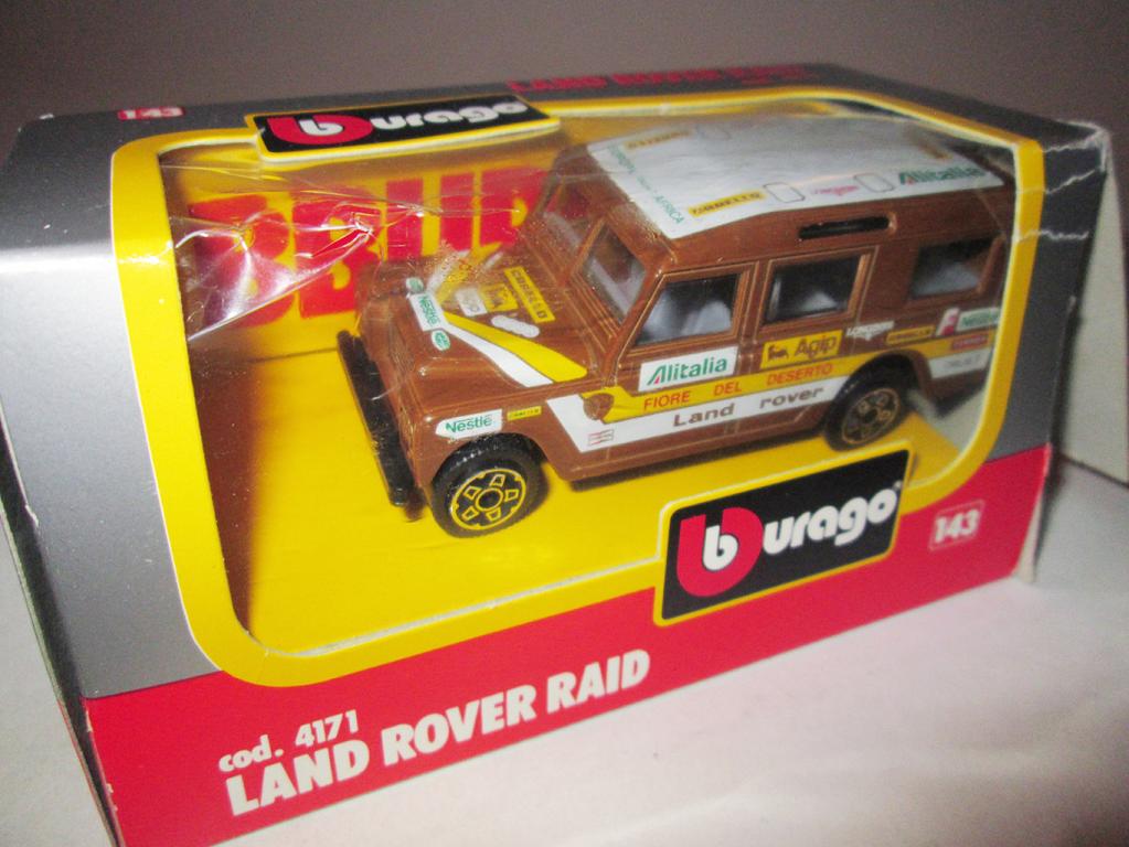 модель авто 1-43 Land Rover Raid / Ленд Ровер Раид (Burago ) читайте описание !!!