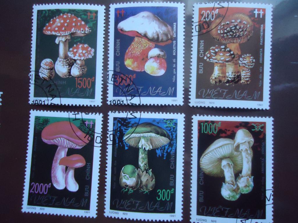 1990 г. Вьетнам фауна фил. гаш.