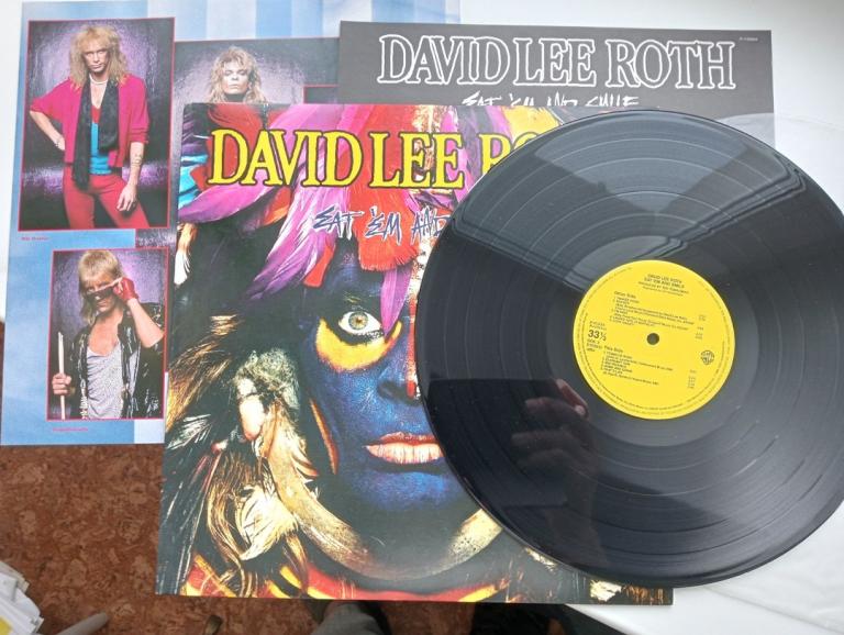 Пластинка David Lee Roth – Eat 'Em And Smile LP Japan