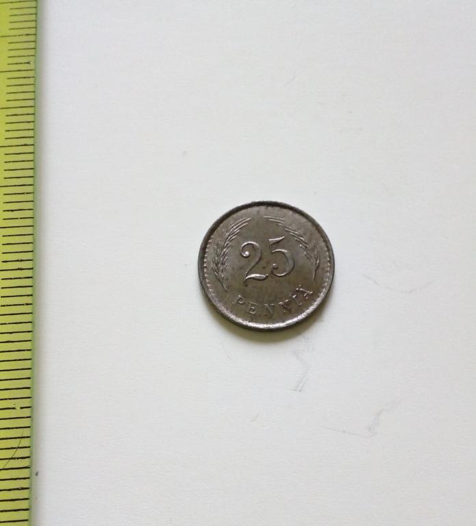 Финляндия 25 пенни 1944 год XF