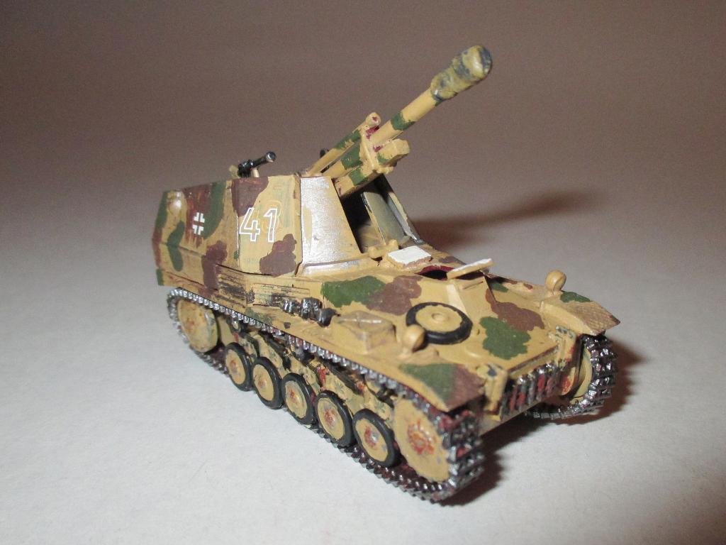 модель танк Немецкая САУ / German self-propelled guns (ГОТОВАЯ модель, собрана и окрашена)