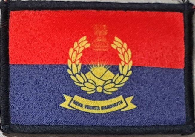 Полиция штата Трипура Индия Нашивка Шеврон
