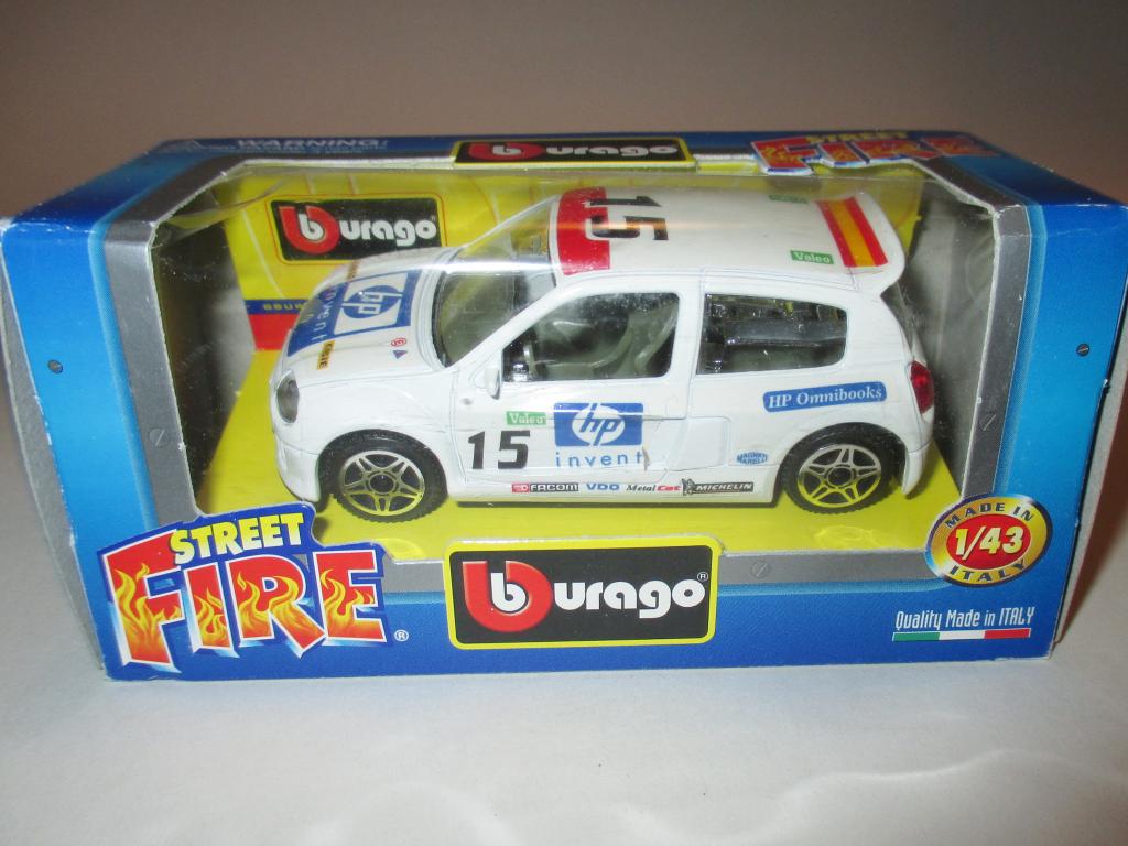 модель авто 1-43 Renault Clio Trophy / Рено Клио Трофи (Burago ) читайте описание !!!