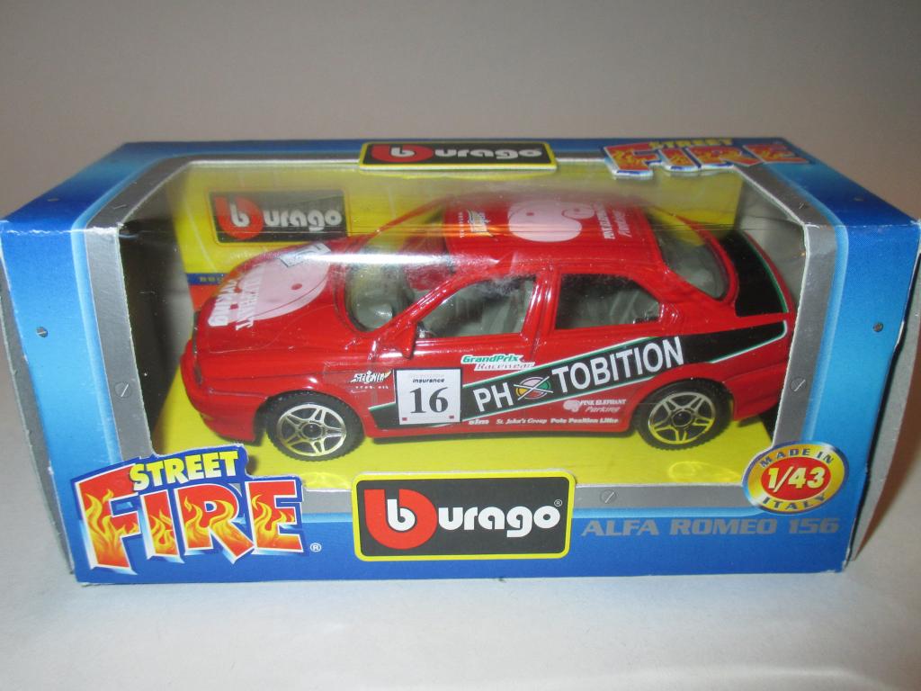 модель авто 1-43 Alfa Romeo 156 / Альфа Ромео 156 (Burago ) читайте описание !!!