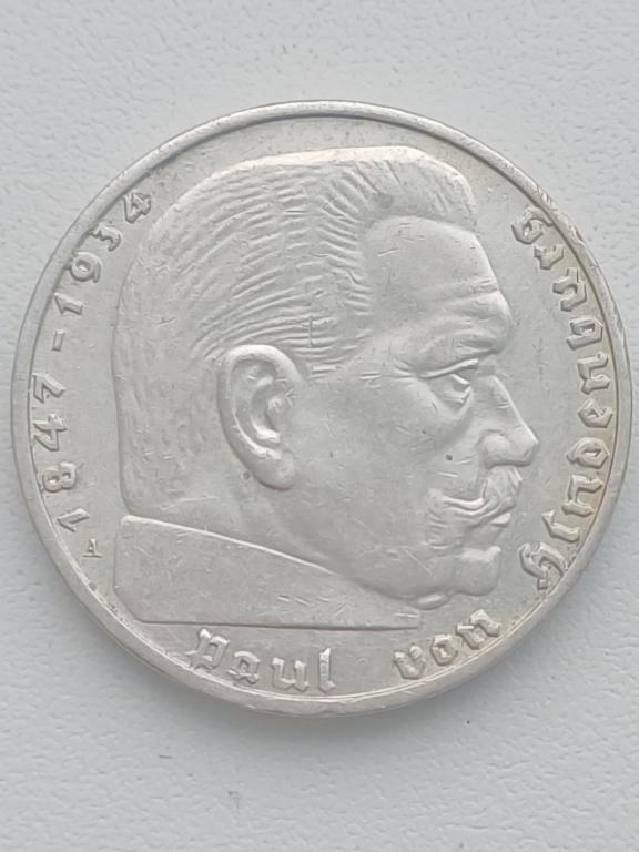 2 марки 1939 А Германия Третий Рейх