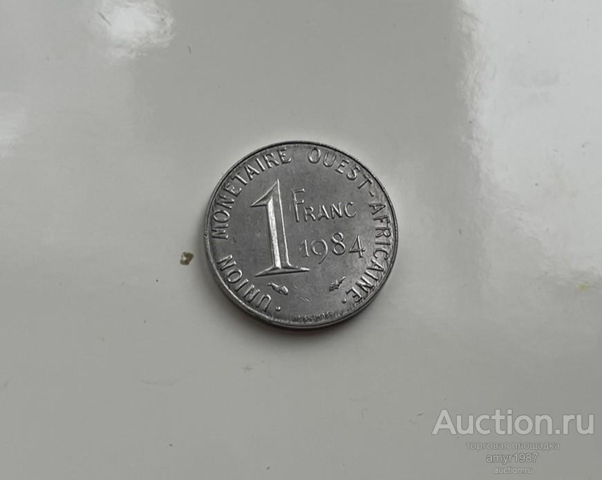1 франк 1984, Западная Африка