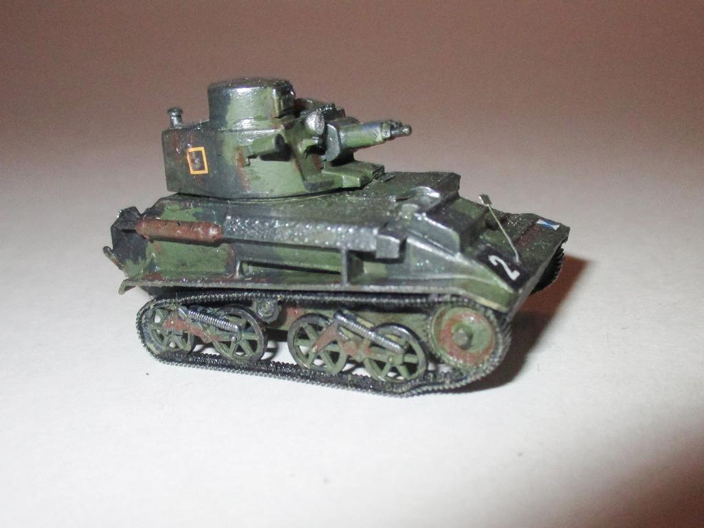 модель танк Мк VI Бовингтон / Mk VI bovington (готовая модель, собрана) ручная работа