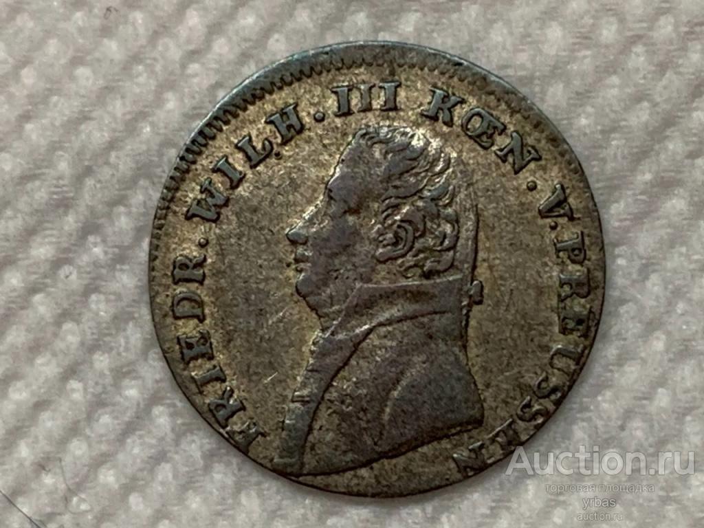 Остфрисландия 1 Штюбер 1804 Фридрих Вильгельм III.серебро