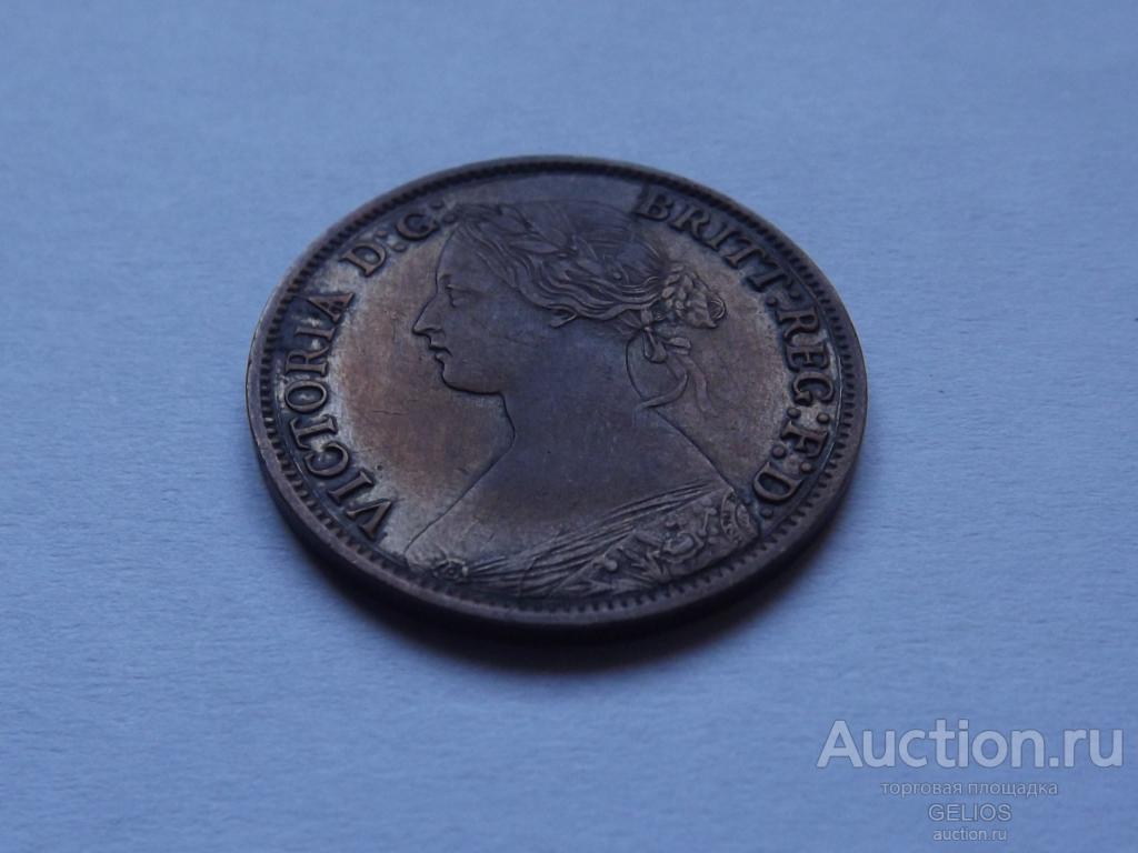 Канадские Провинции Британии Нова Скотия 1/2 цента 1861 Коллекционный! Сохран! Детализация!! Редкая!