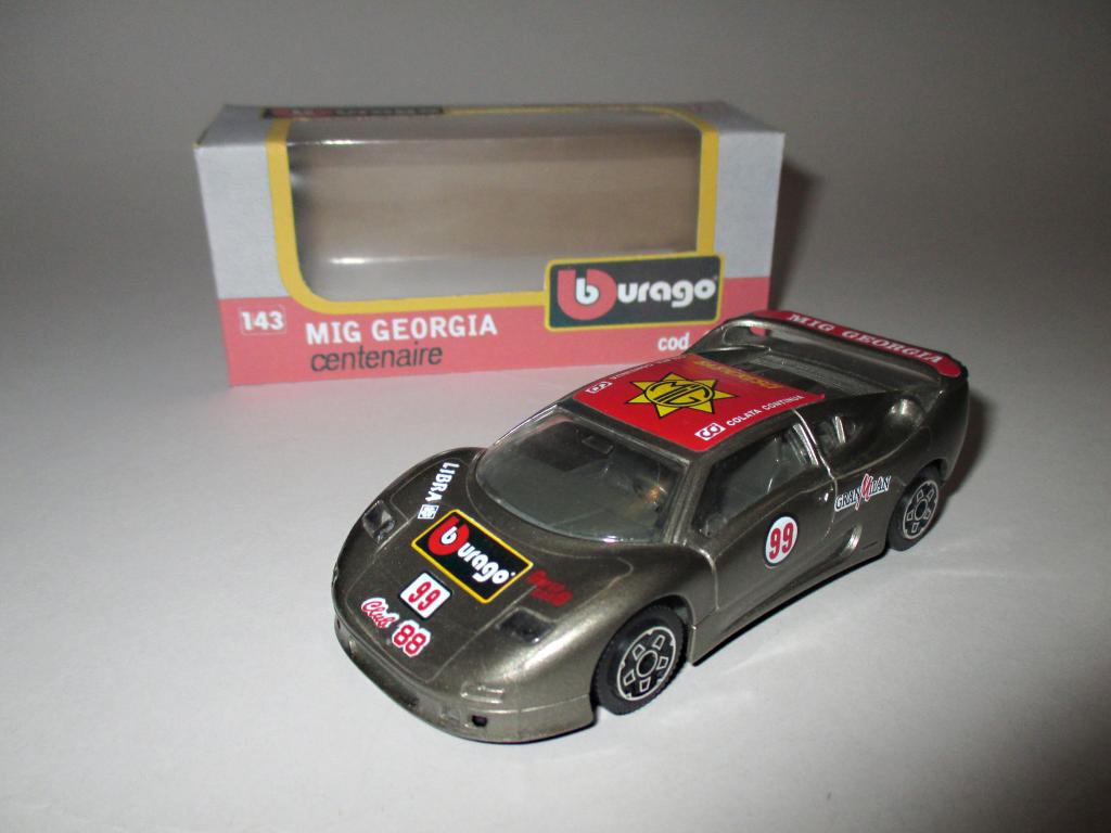 модель авто 1-43 MIG Georgia Centenaire / МИГ Грузия Центанаир (Burago ) читайте описание !!!
