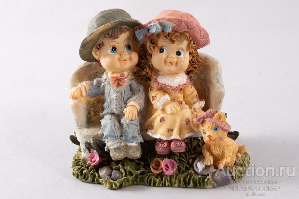 Статуэтка "На лавочке" ЗН15