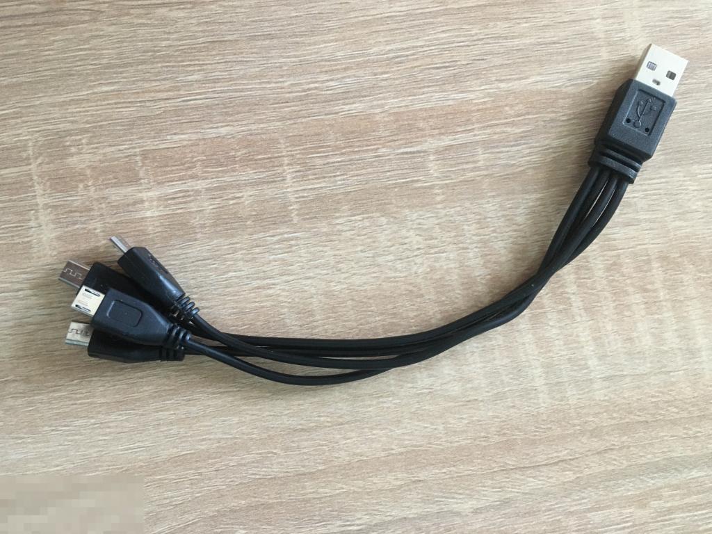 Micro USB кабель 4 в 1