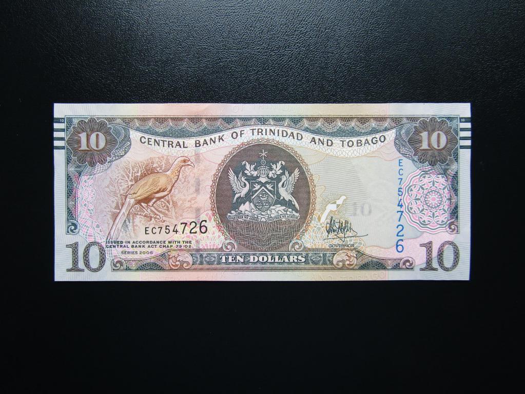 Тринидад и Тобаго - 10 долларов  2006 (2016)г. UNC (пресс).