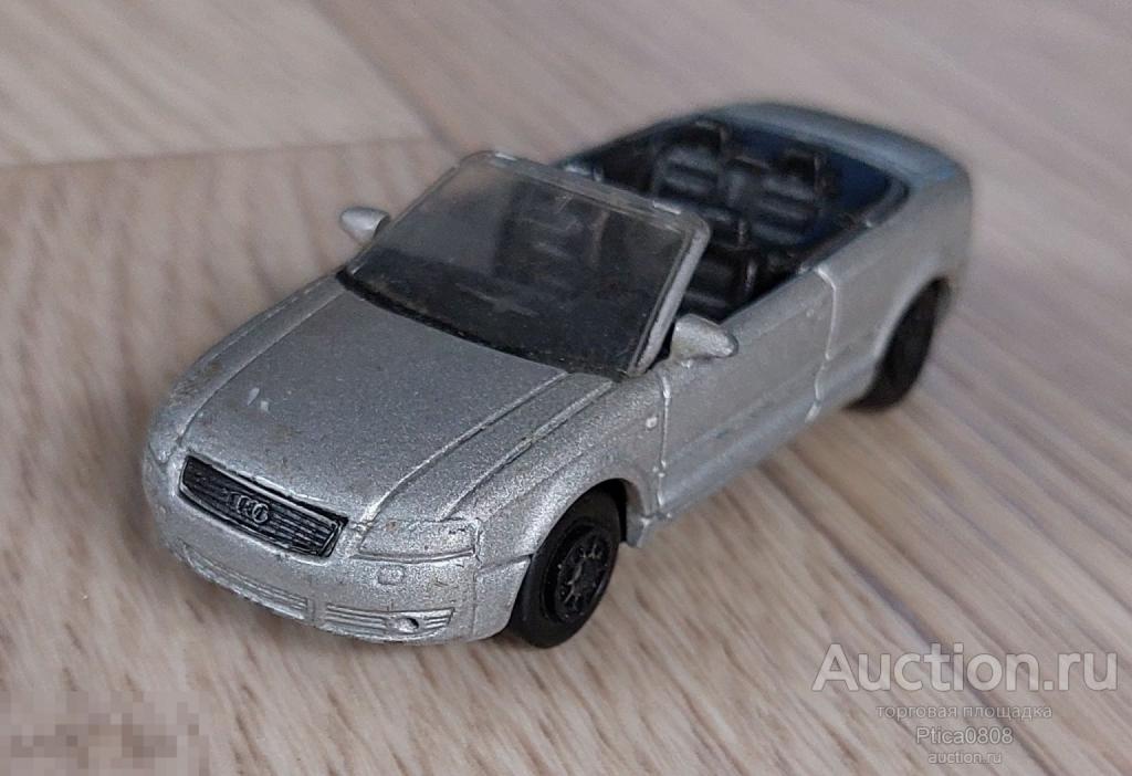 Модель автомобиля AUDI A4 CABRIOLET. Винтаж WELLY  MADE IN CHINA.
