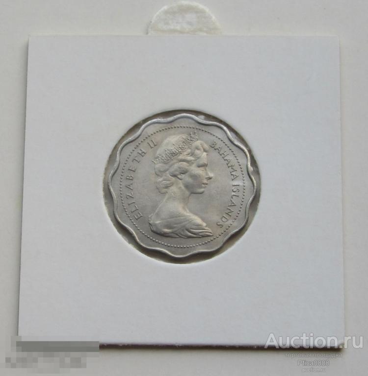 Багамские острова. 10 центов, 1966. UNC. Холдер.