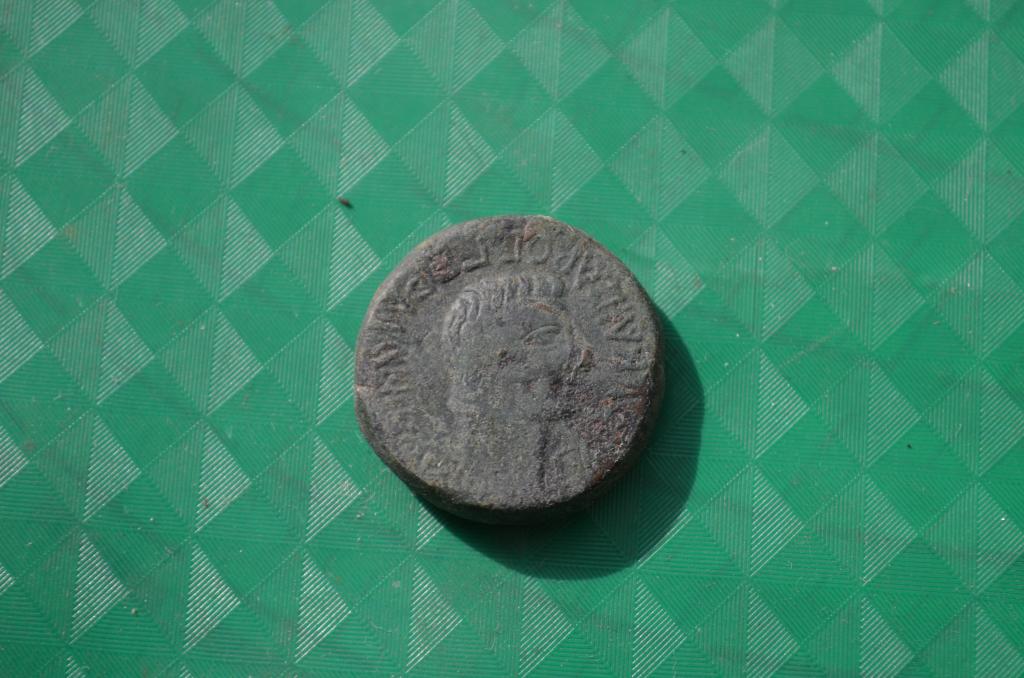 Монета. Пантикапей. 37 — 38 год н.э. Ассарий Аспурга.