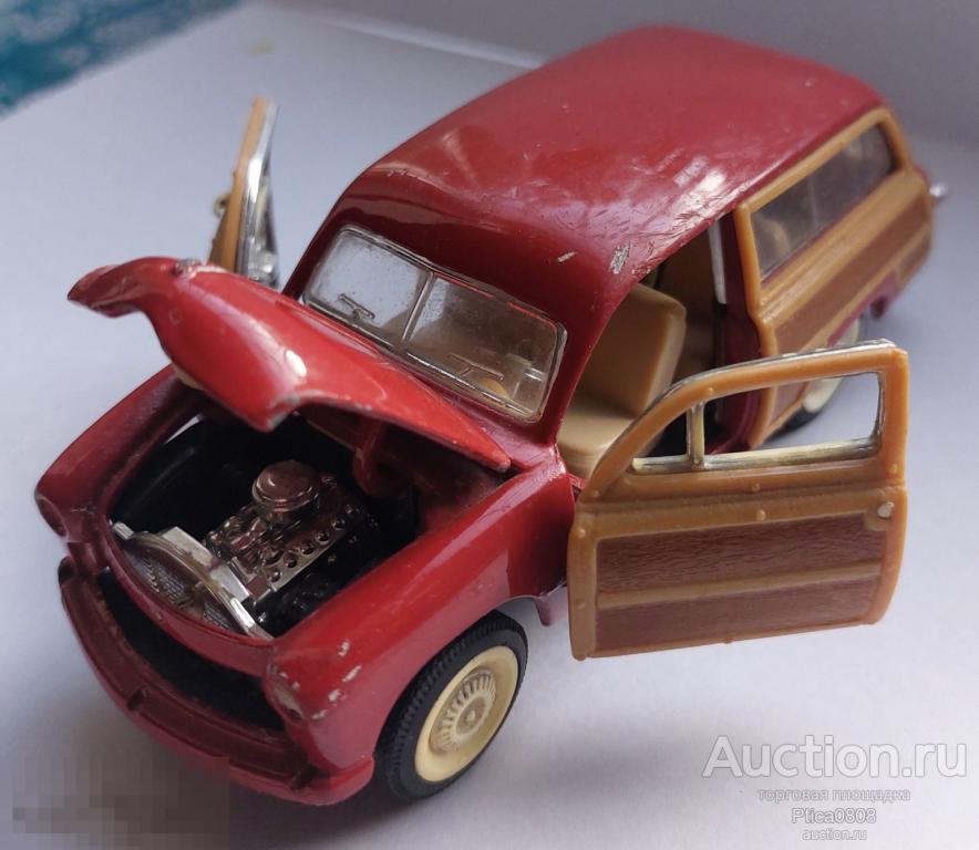 Модель автомобиля "FORD WOODY WAGON*. 1949. Масштаб - 1:38 ". MADE IN CHINA.