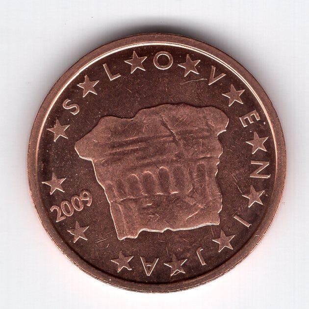 2 евроцента - Словения - 2009 - UNC