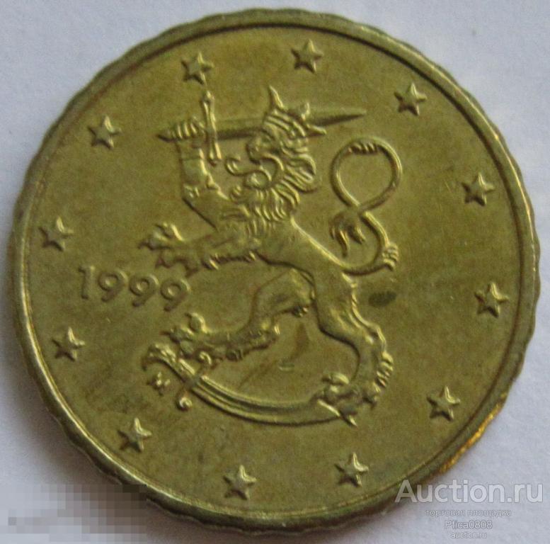 Финляндия. 10 евроцентов.  1999. 1-тип.