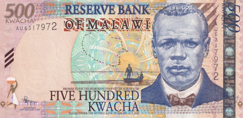 Малави 500 квач 2011 год ПРЕСС/UNC