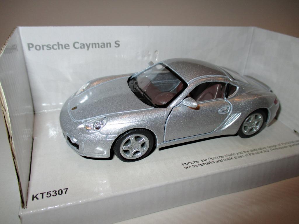 модель авто Porsche Cayman S / Порше Кайман С ( Kinsmart ) Читайте Описание!!!