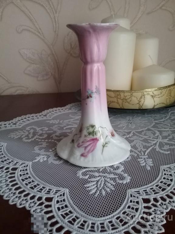Подсвечник. Фарфор. Состояние. Редкость.