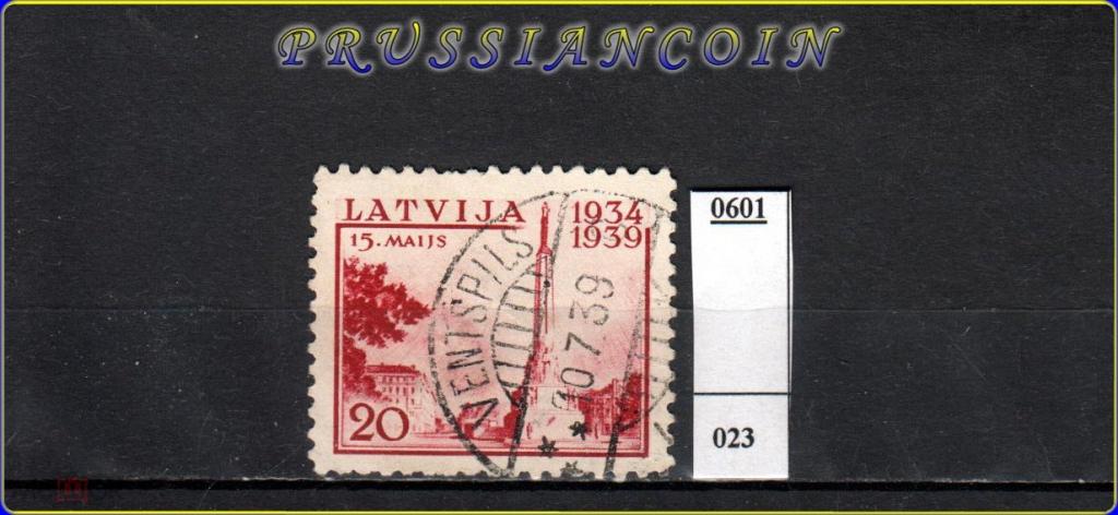 Латвия 1939 / Mi 274 н.с. / 20s / события, архитектура