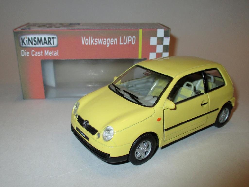модель авто Volkswagen Lupo / Фольцваген Лупо ( Kinsmart ) Читайте Описание!!!