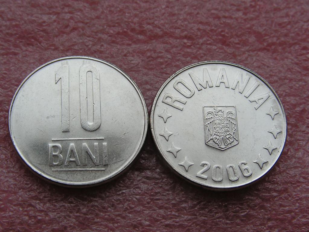 Румыния 10 бани 2006 unc