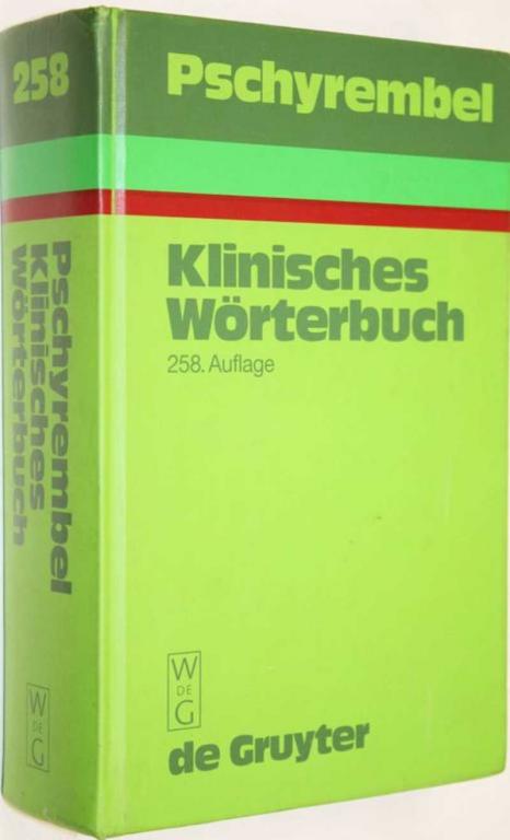 #1703715 Pschyrembel Klinisches Worterbuch