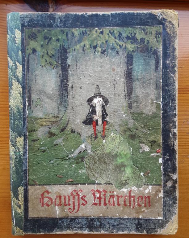 Вильгельм Гауф. Сказки. Старинная книга на немецком языке