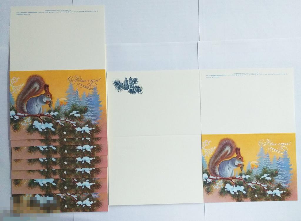 17 Базаров С Новым годом! 1991 год Белка Белочка Не сгибалась Чистая