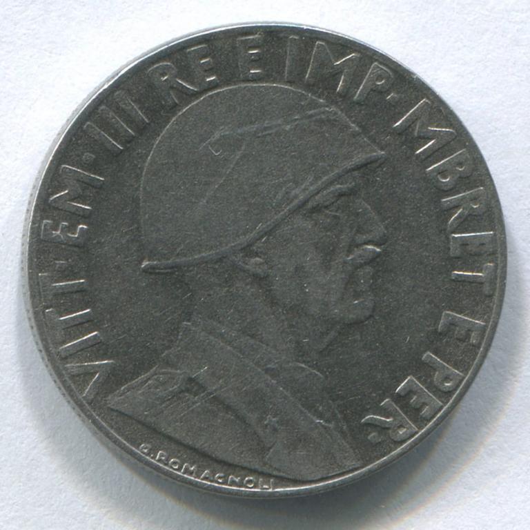 АЛБАНИЯ 0,2 ЛЕКА 1939 VF