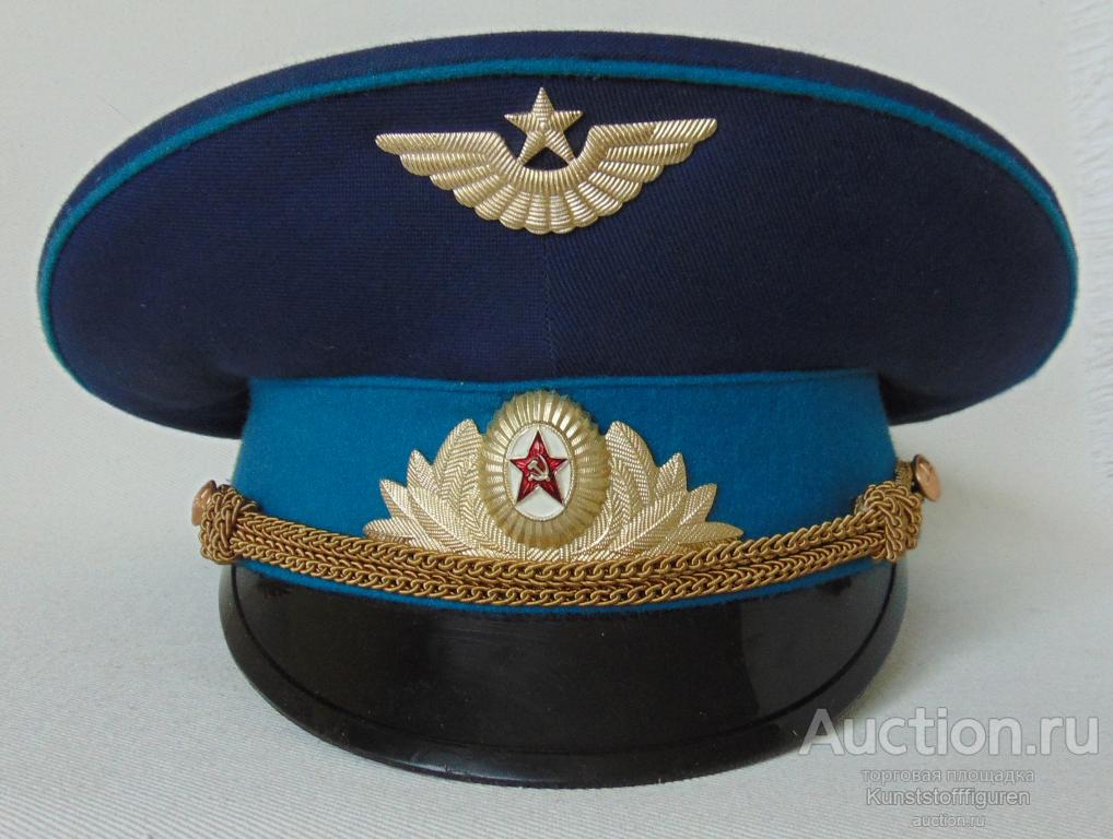 Фуражка офицерская парадная ВВС/ВДВ, ВС СССР.