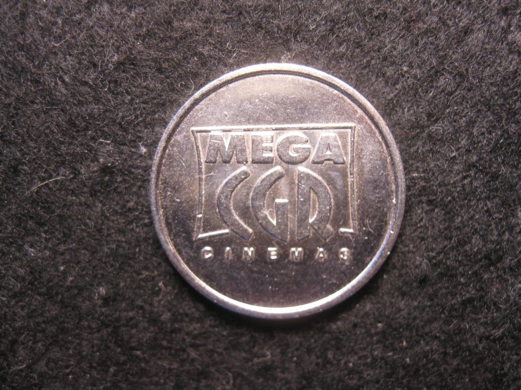 CLD Mega CGR, игровой жетон автомат Франция, никель, не магнитный (2.25)