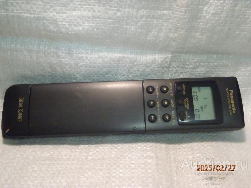 Пульт PANASONIC VEQ1468 оригинал со сканером.