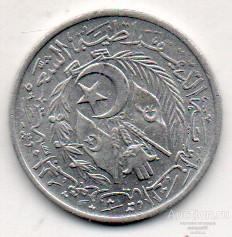 Алжир 2 сентима 1964 г. 29_8_34