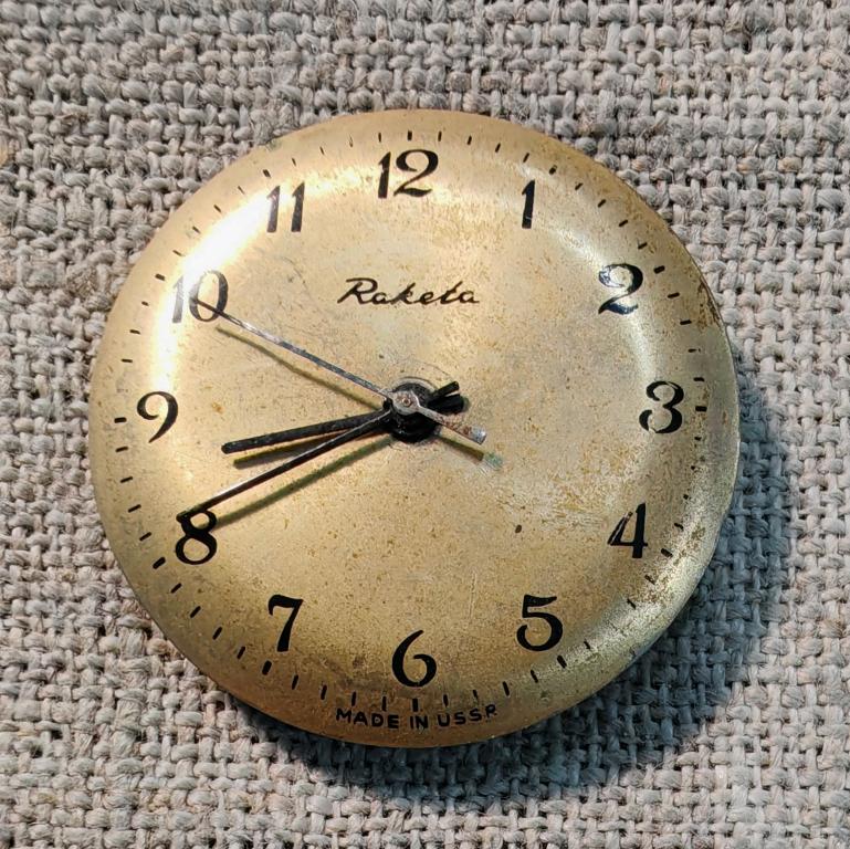 Механизм часовой,  Ракета № 2609.1, состояние на фото, СССР.