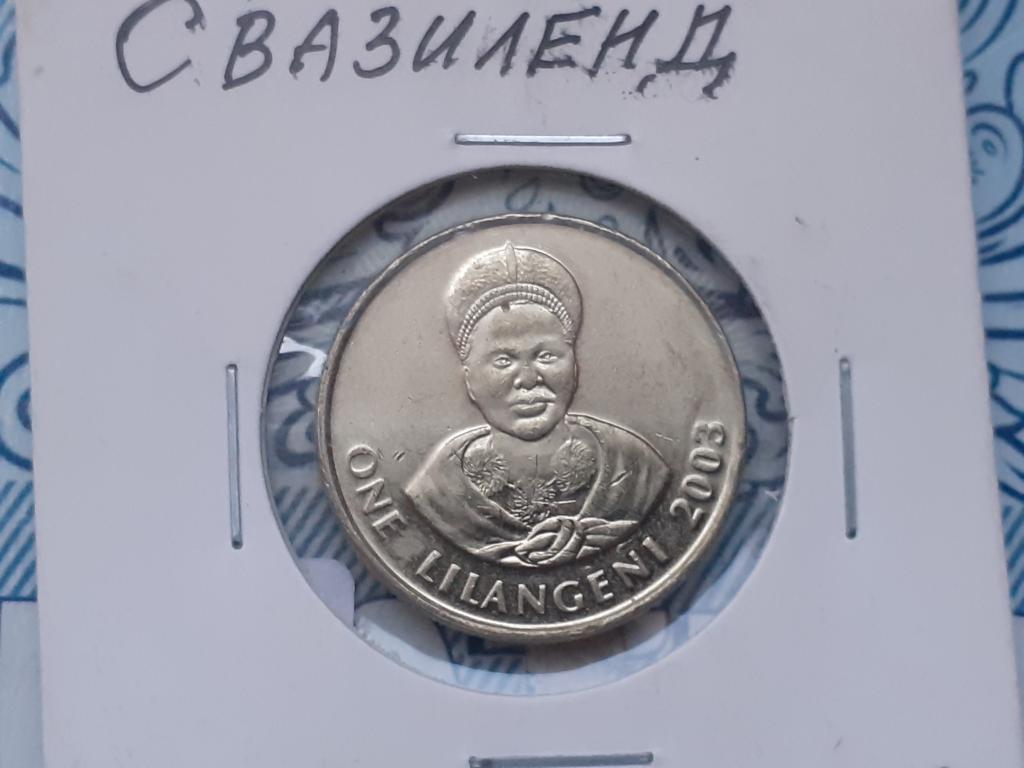 Свазиленд 1 лилангени 2003 года,