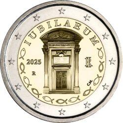 Италия 2 евро 2025, Юбилейный год. Новинка!