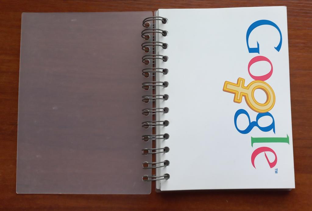 Сувенир от Google. Блокнот отрывной.
