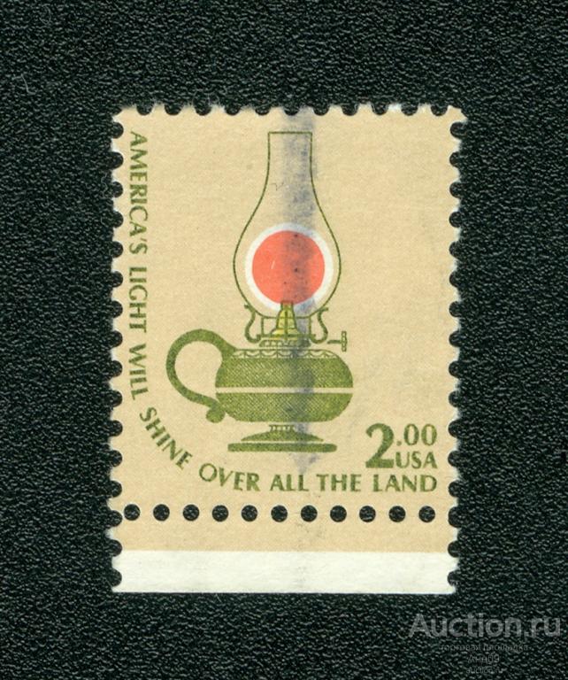 1978 г. США - Керосиновая настольная лампа (0067е)