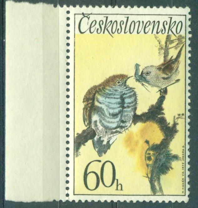 Чехословакия 1972 г. Певчие птицы поля негашеная**