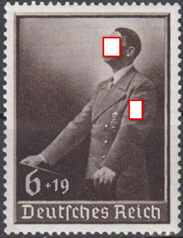 1939 Германия Третий Рейх День труда Гитлер № 694 п/с ** 16 евро