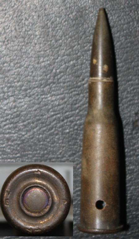 Макет 8х50R, Франция. Клеймо VE 1 Р 17. Пуля М1886D (Дезалье). Сверло.