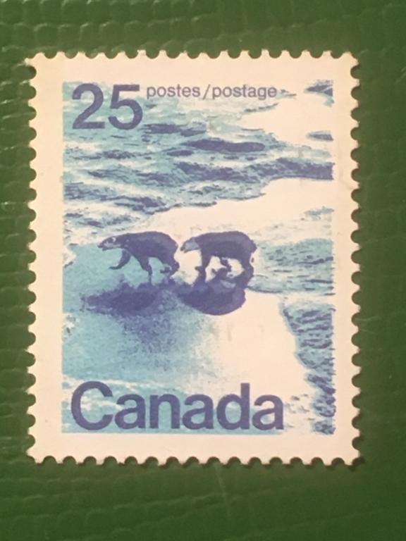 Марка. Пейзажи.  Канада. 1972 г. (чистая)