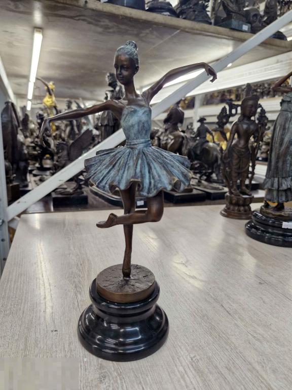 Балерина 300 Девушка. Балет. Бронза. Статуэтка. Бронза.