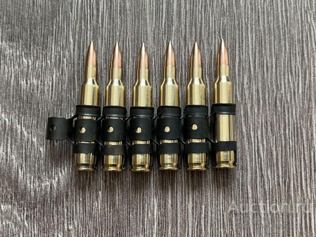 Лента на 6 патронов, на легкие пулеметы НАТО, 5.56х45, клейма США