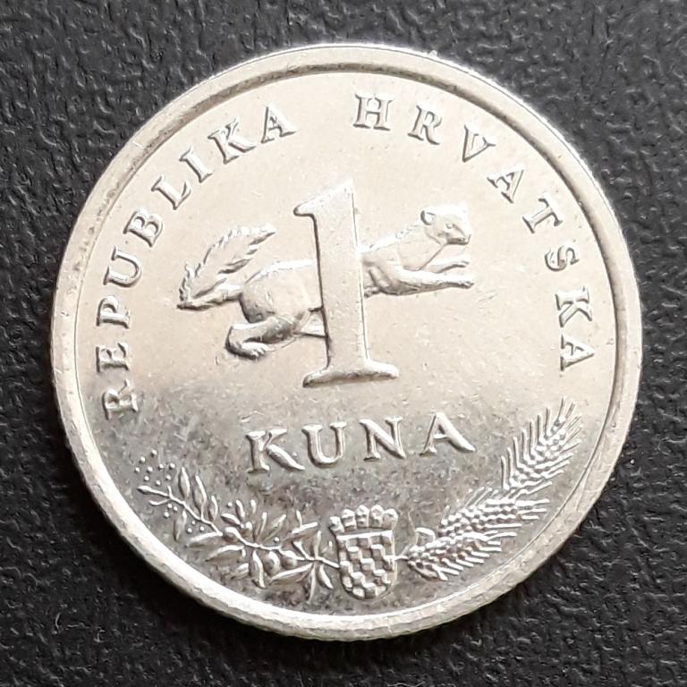 1 куна 2007 Хорватия
